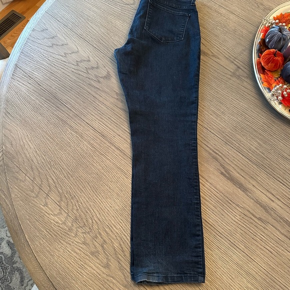 NYDJ Dark Blue Straight Leg Jeans - Picture 2 of 7